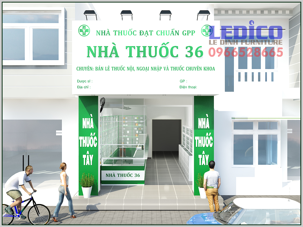 Thiết kế nhà thuốc số 36