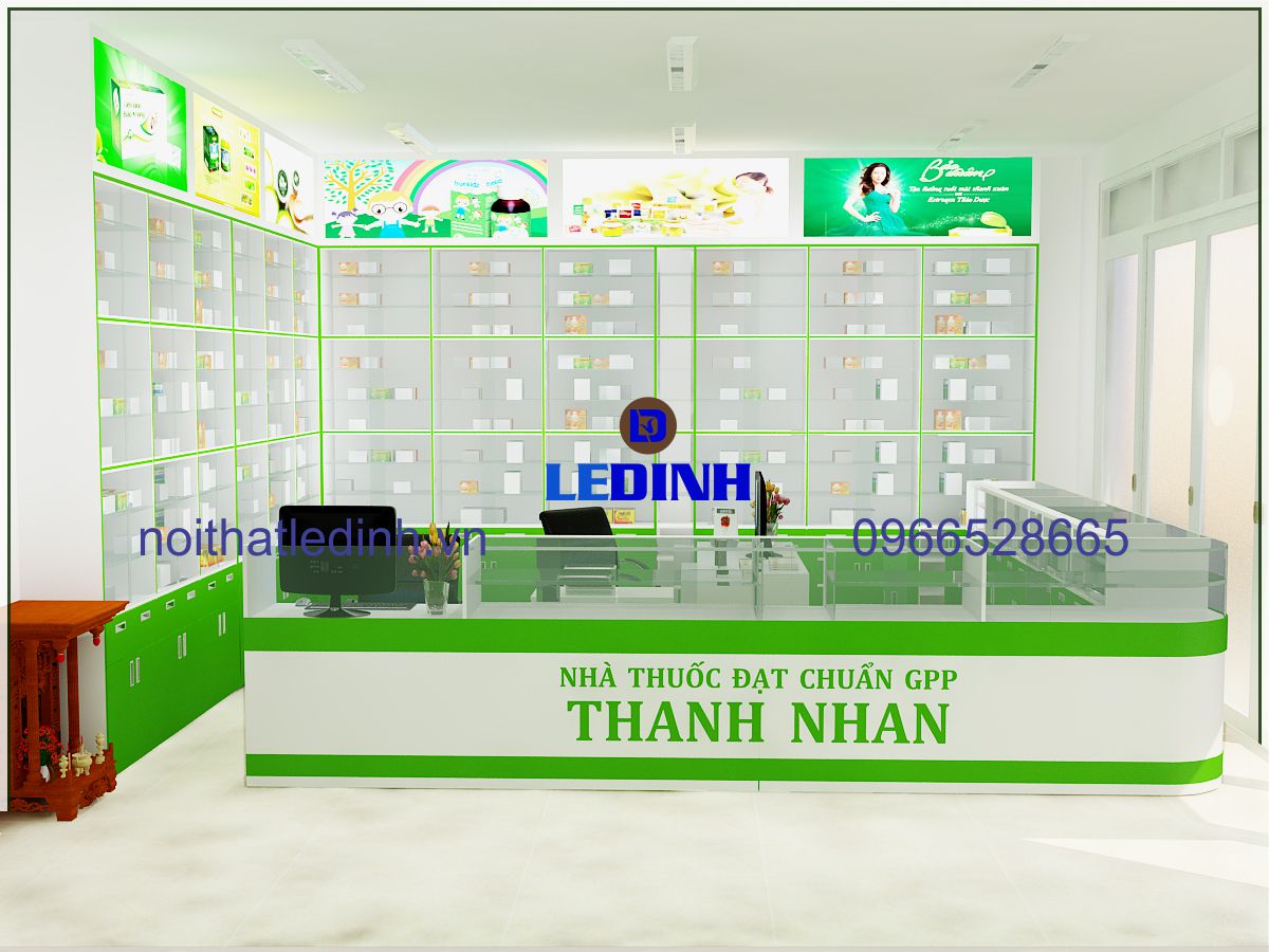 noithatledinh.vn - Thiết kế nhà thuốc, thi công nhà thuốc tây đẹp, chất lượng uy tín, cam kết hài lòng quý khách.