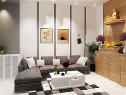Phương pháp giúp tăng diện tích phòng khách khi thiết kế nội thất